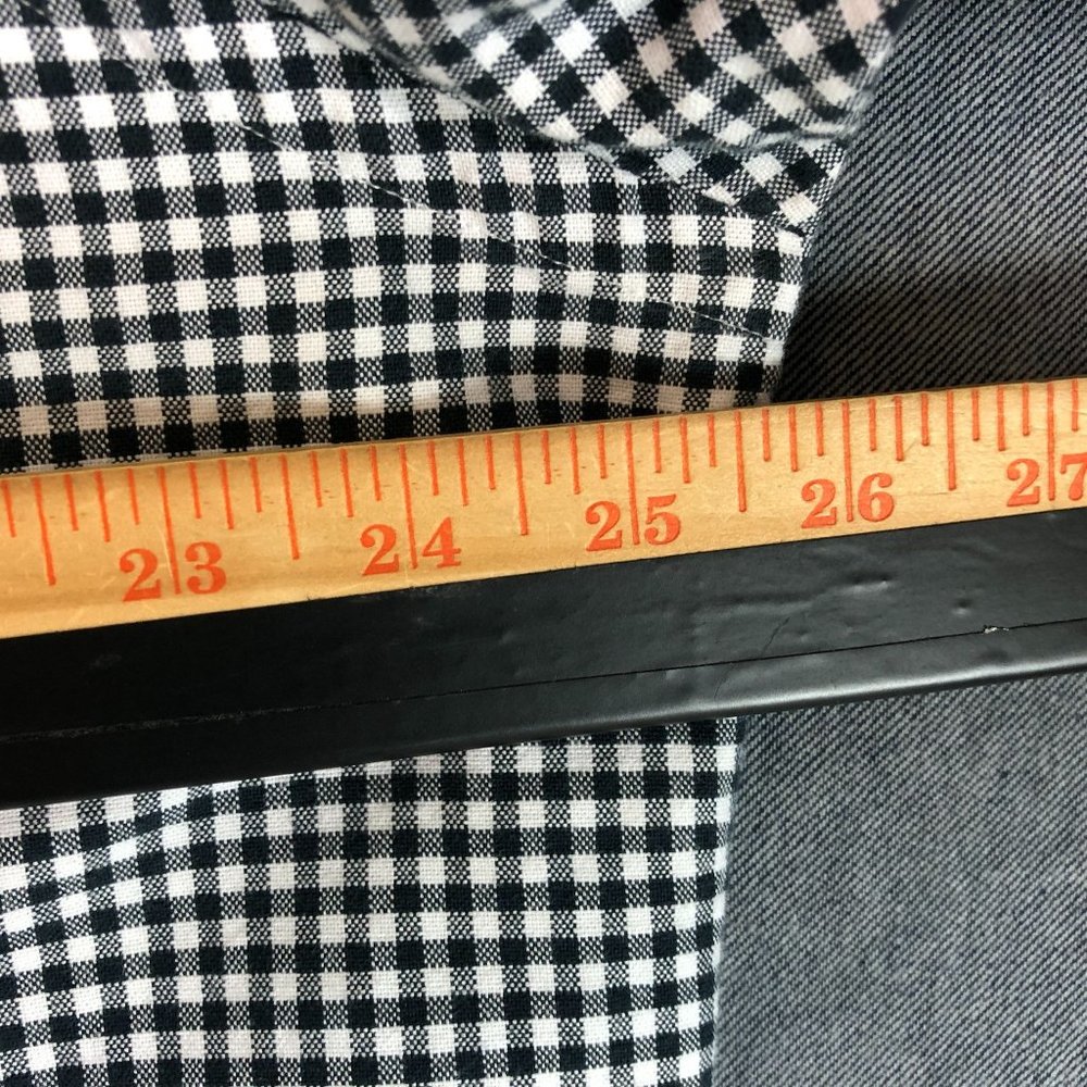 Polo Ralph Lauren Shirt XL Extra Up Long Sleeve Black Check Logo Pony - Picture 10 of 12